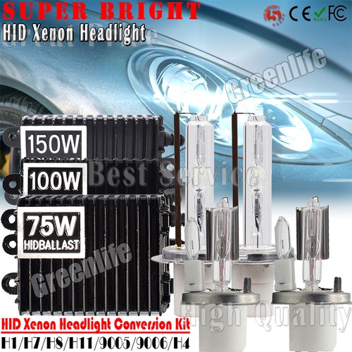 55w 75w 100w 150w - 75w, hid