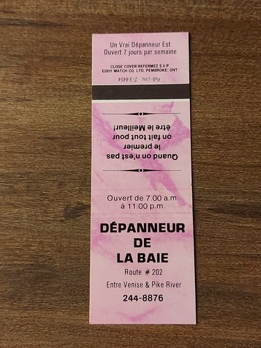 Vtg depanneur baie rte - de, la