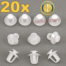 20X CLIPS DE PORTE PORTE EXTÉRIEURE FIXATION MOULURE GARNITURE PEUGEOT CITROEN 