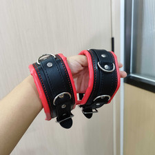 PU Cuir Chevilles Menottes Et