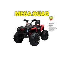 MÉGA QUAD ÉLECTRIQUE 12V Avec Sons Lumières Musique MP3 Marche Arrière