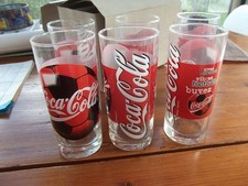 6 verres Coca Cola Football 97