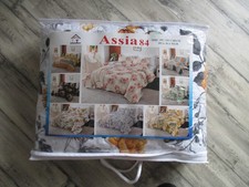 Ensemble couvre-lit/couette légère imprimé réversible - 2 personnes