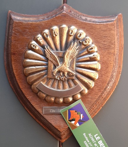 Plaque bronze gfca groupe - plaque,