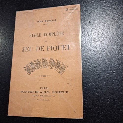 Règle complète jeu - règle, de