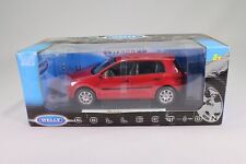 LE061 WELLY WLN01018 car 1/18 1:18 Volkswagen VW Golf V red