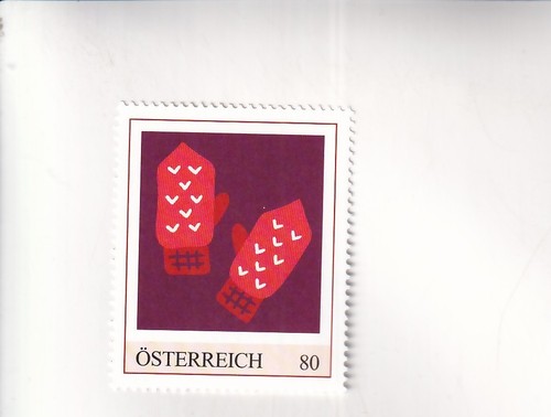 Timbre autriche joyeux - timbre, pm