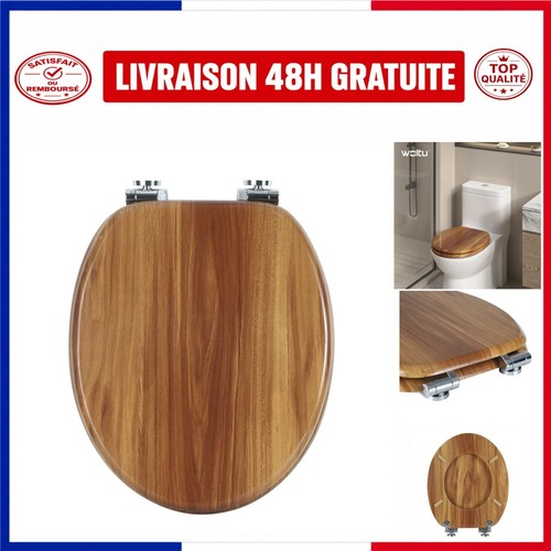 Abattant woltu mdf hêtre - abattant,