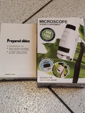 Microscope de poche pour enfants, Kit de jouets scientifiques