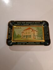 PLAQUE S.I.A.A MAISON DE CURE BELGIQUE WESEMBEEK OBJET PUB ANCIEN TÔLE  ww2 