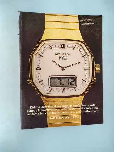 Montre bulova accutron - accutron, temps