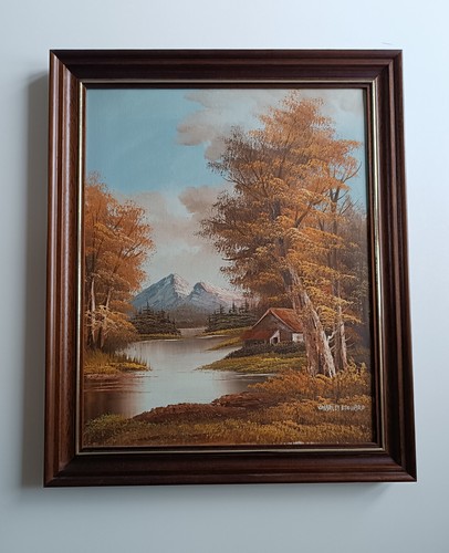 Tableau huile sur toile - tableau,