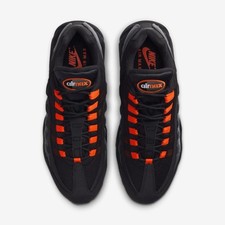 Nike Air Max 95 Black Reflective Sneakers Trainers Hyper Crimson Swoosh Shoes