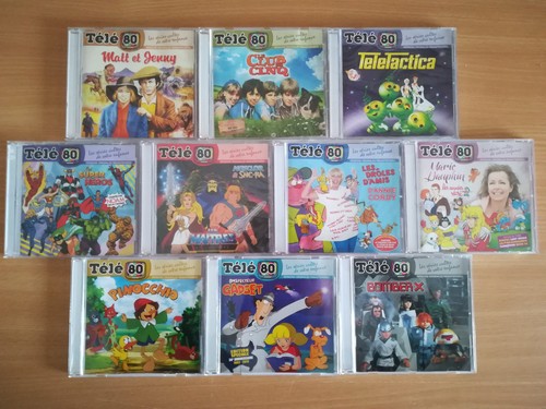 Télé lot 10 cd voir - de, (voir