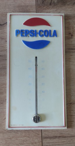 Ancien thermomètre pepsi - thermomètre,