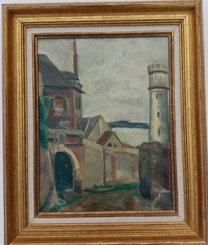 Ecole belge peinture - ,, huile