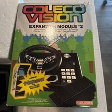 Vintage COLECO VISION EXPANSION MODULE # 2 MODEL NO, 2413, ORIGINAL BOX Tested