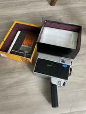 Kodak Instamatic M24 Movie Camera Outfit Black/Silver Tone, Super 8, Non-Reflex