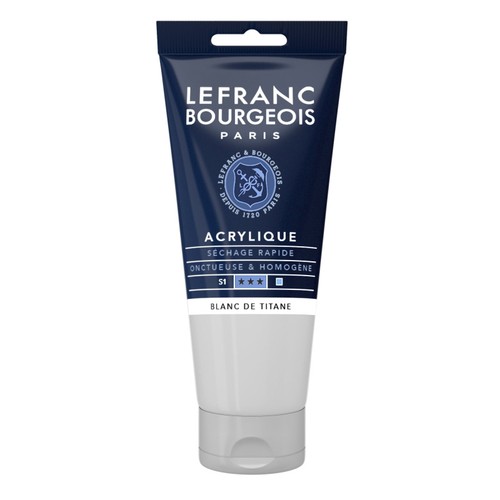 Peinture acrylique blanc - blanc, de