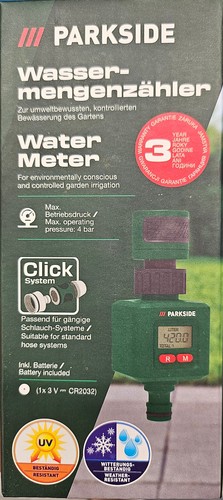 Parkside compteur eau pour - parkside,