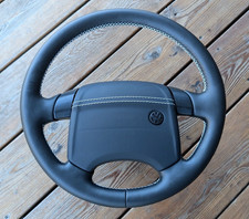 Volant CUIR NEUF VW Transporter T4 Multivan Caravelle avec avant en cuir