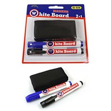 Marqueur tableau blanc 2+1 5124 (tarif colis)