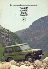 Catalogue Brochure Mercedes G