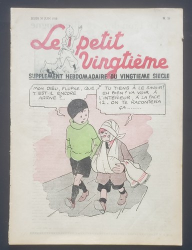 Tintin petit vingtième 1938 - vingtième,