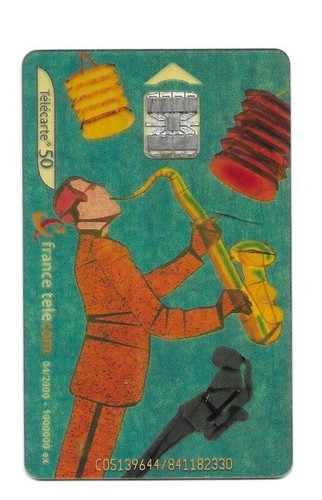 Rare carte telephonique - /,