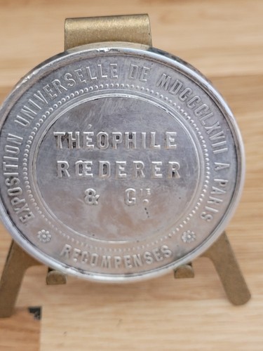 Medaille argent exposition - medaille,