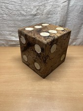 Gros Cube En Bois Dés De Jeux