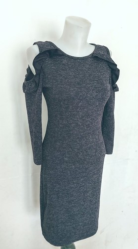 Robe moulante hiver épaule - robe, d'hiver