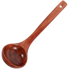  Louche à soupe en bois à Long manche, louche à soupe Portable, louche de