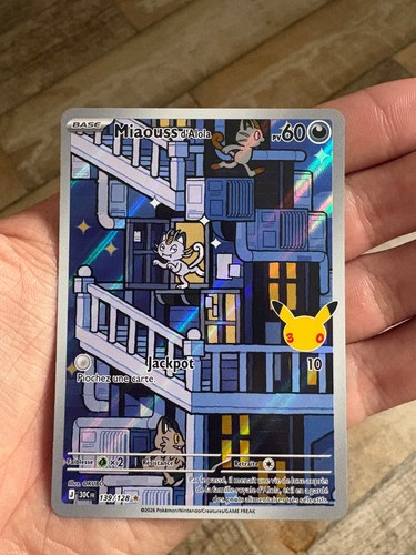 Carte pokémon miaouss - carte,