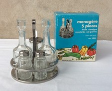 SET DE TABLE  INOX - MENAGERE 5 PIECES  - ART DE LA TABLE
