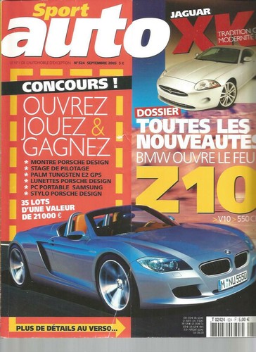 Sport auto 524 jaguar - sport, n°524