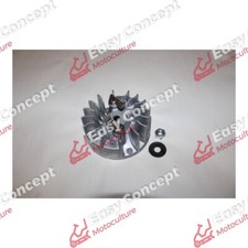 VOLANT + CLIQUETS DE LANCEUR TRONCONNEUSE MAC-CULLOCH MAC 335 - TRONCONNEUSE MAC