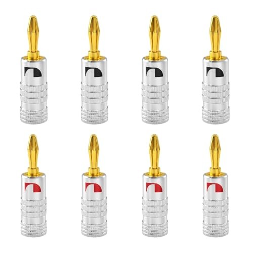 8pcs fiche banane 4mm pour - fiche,