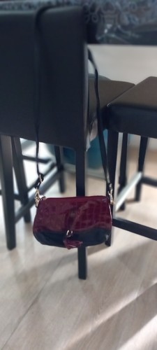 Sac main rouge façon - sac,