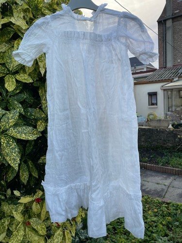 Ancienne robe baptême - de,