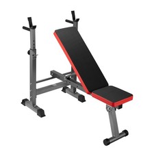 LUXTRI Banc musculation pliable 230kg Fitness Support-haltères Banc incliné Plat
