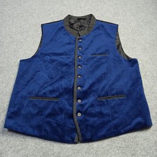 Gilet Trachten En Velours