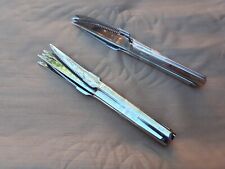 Lot 12 Couteaux à steak Inox Eternum