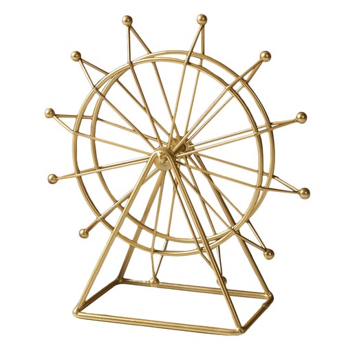 Modern golden ferris wheel - modern,