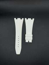 Bracelet caoutchouc blanc