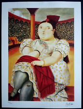 Fernando Botero Lithographie