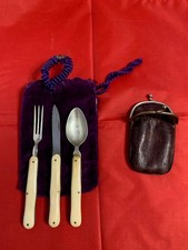 VINBTAGE ED.WUSTHOF Solingen TRAVELLING CUTLERY set