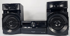 Panasonic SA-UX100 Bluetooth, USB 300w CD Stereo System With Speakers