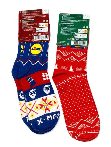 Chaussettes lidl logo - chaussettes,