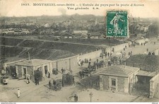 93 - Montreuil sous Bois - The entrance to the country through the gate of Avron - General view